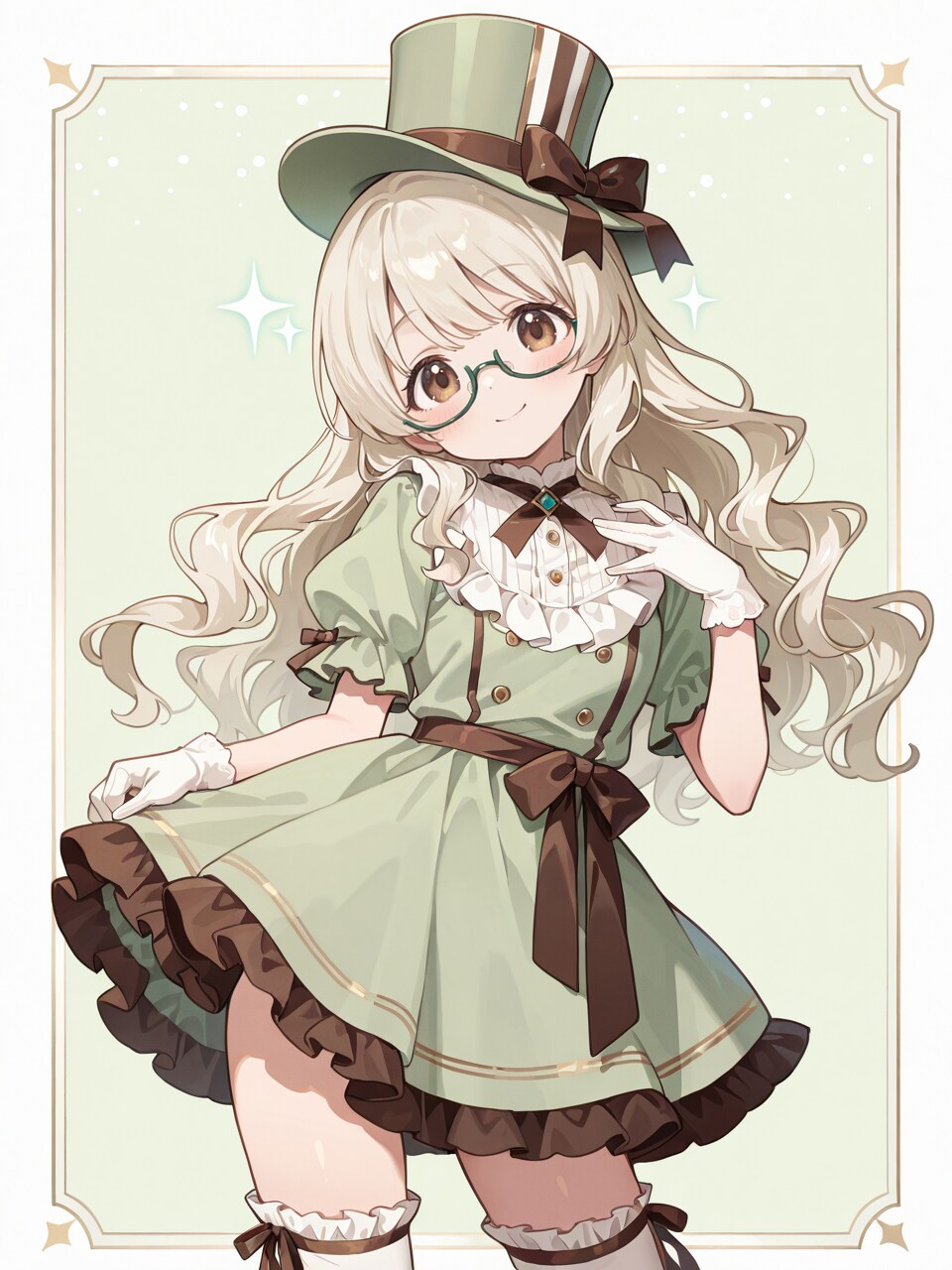 チョコミント衣装 | の人気AIイラスト・グラビア