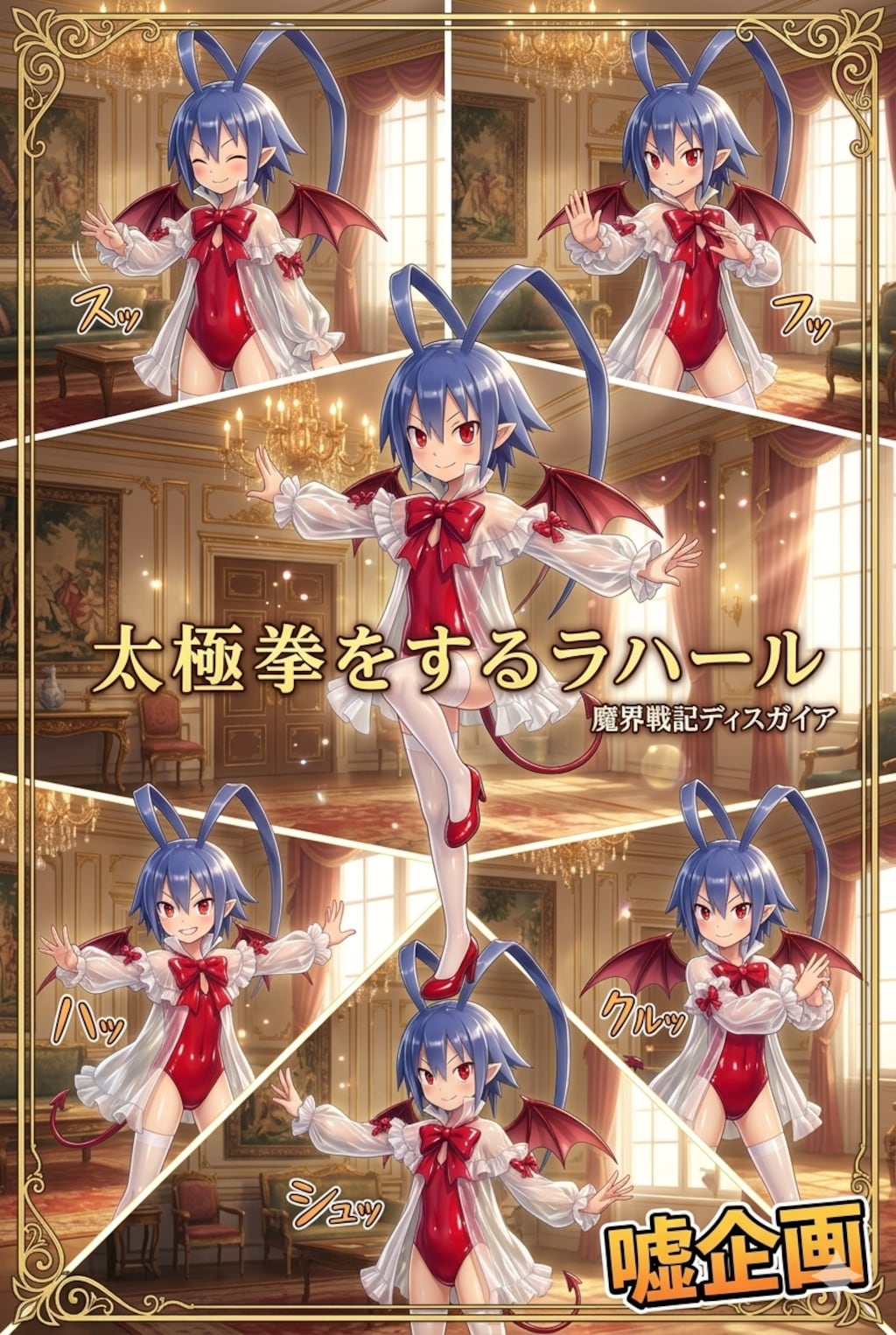 太極拳をするラハール