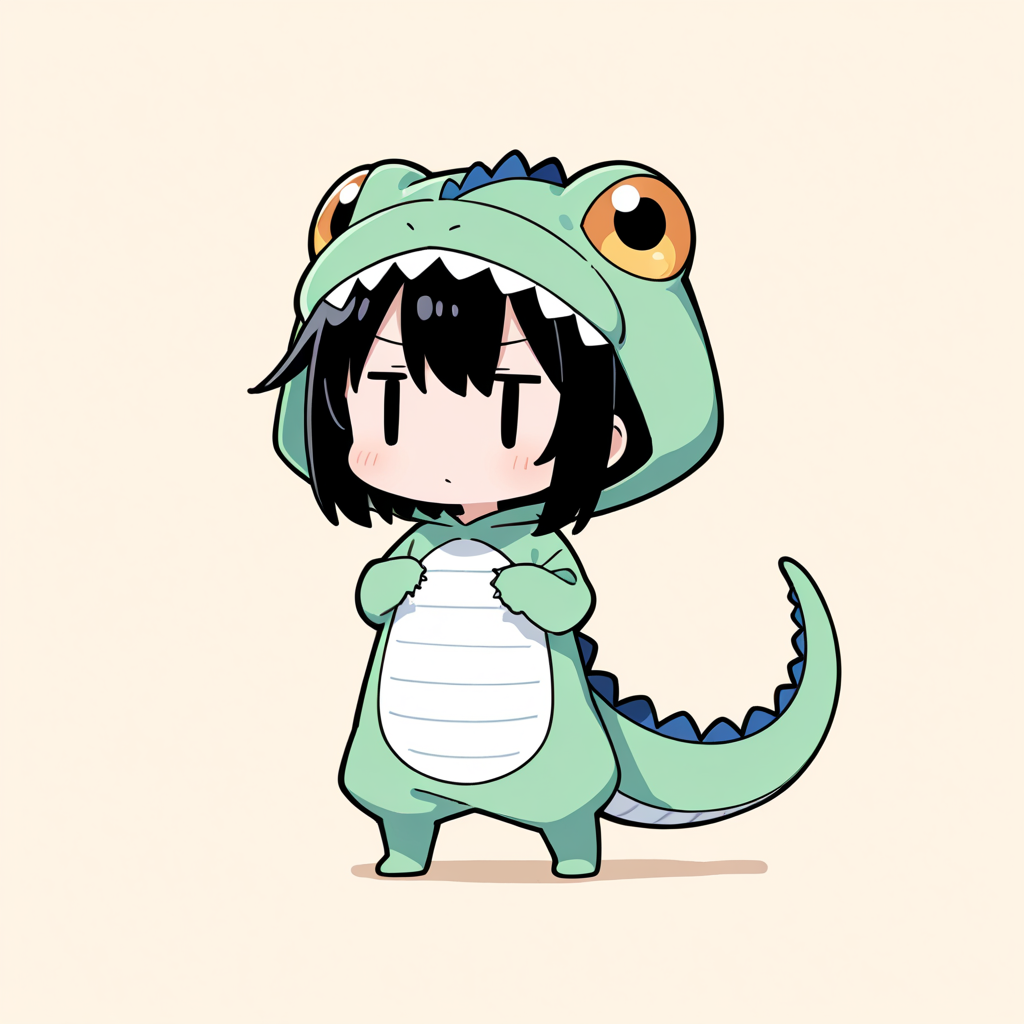 着ぐるみ着せ替え（トカゲ）