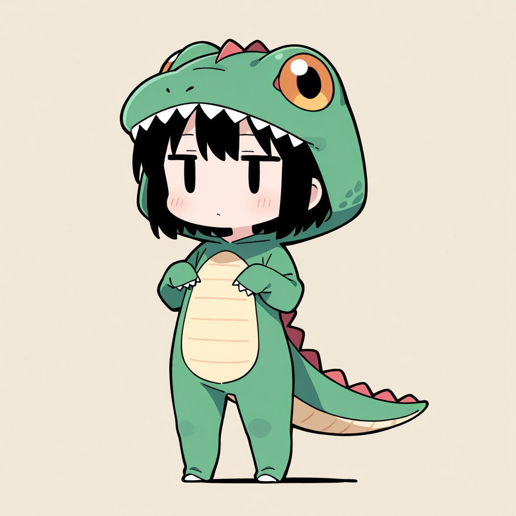 着ぐるみ着せ替え（トカゲ）