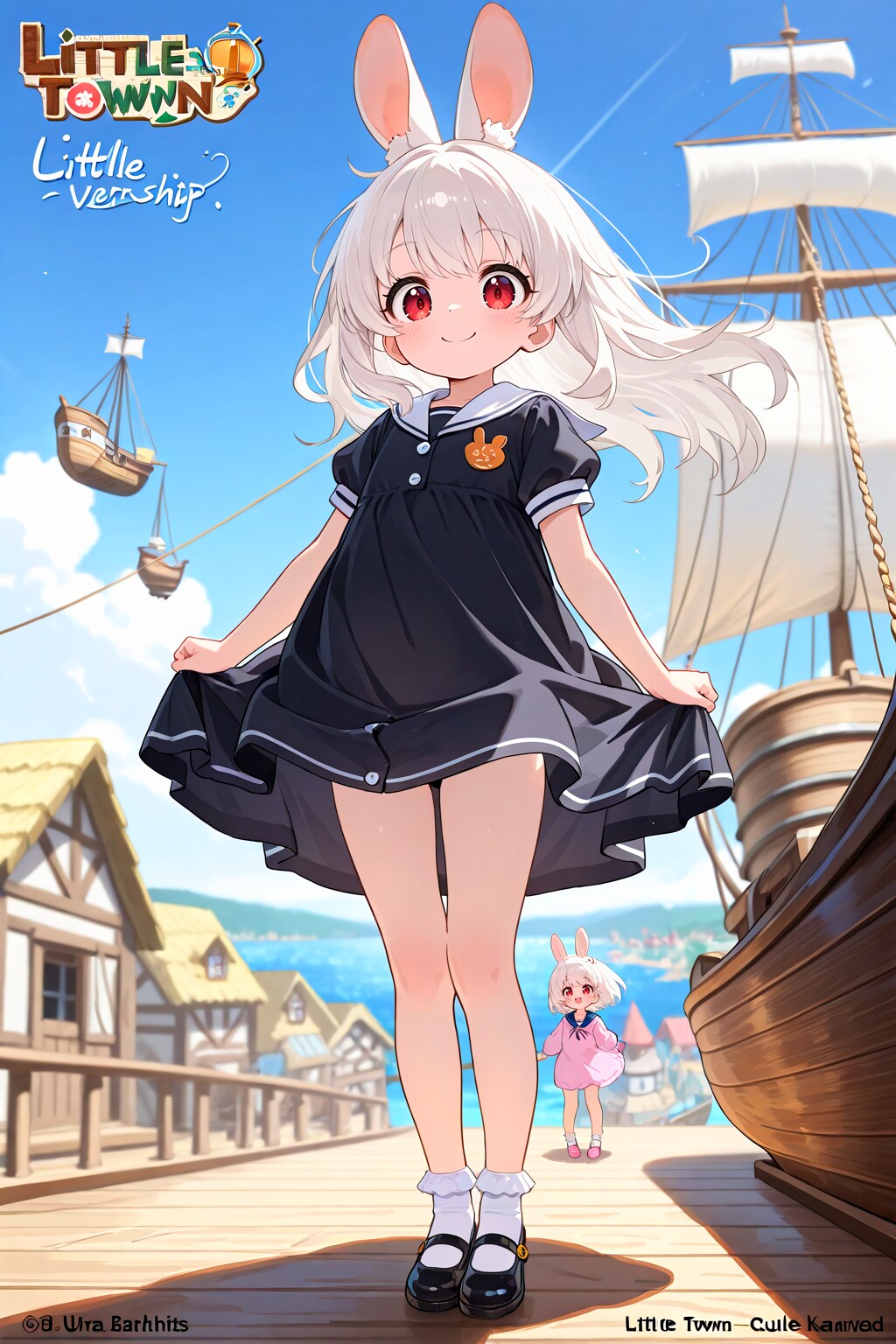 ウォーターシップタウンのうさみみたち