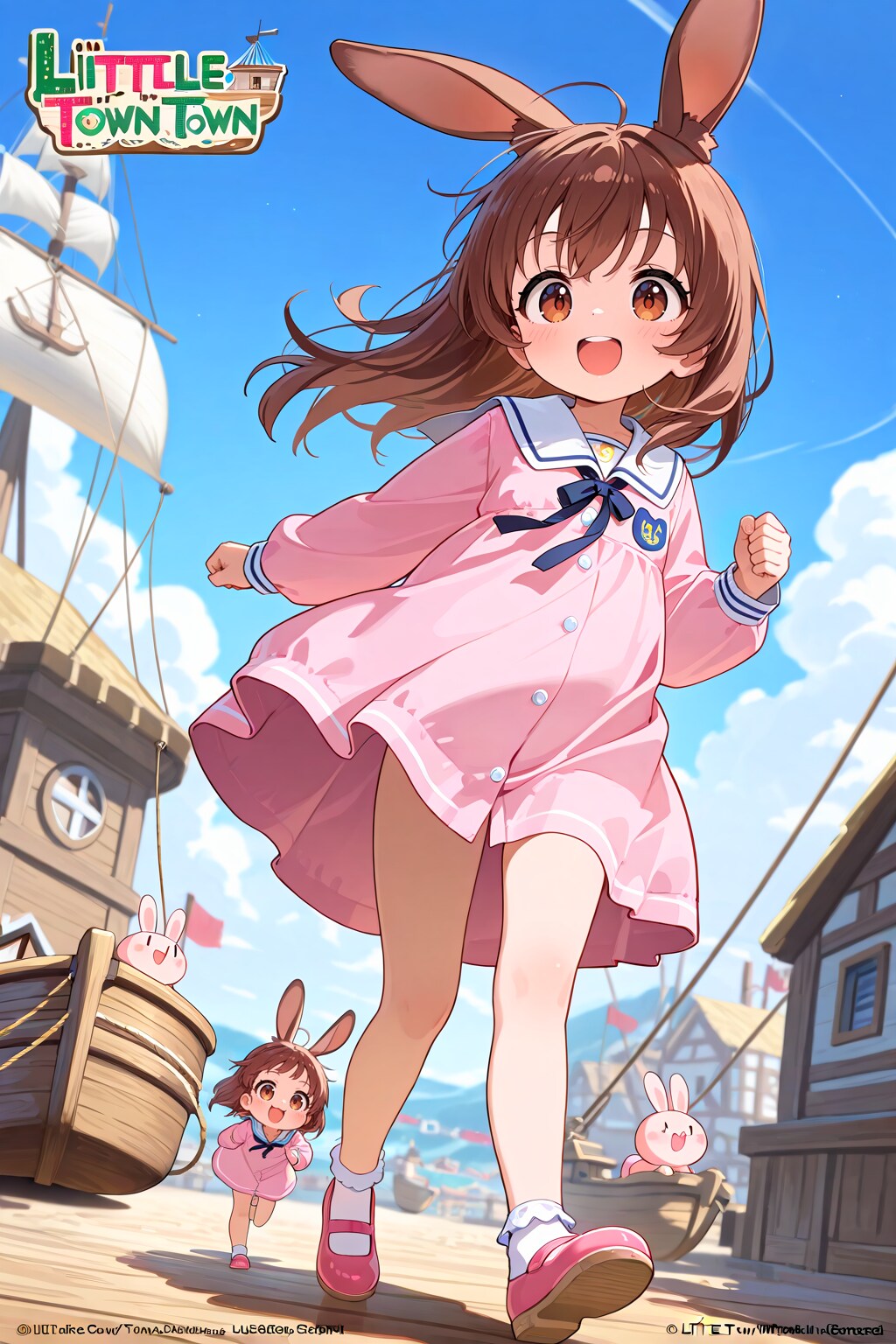 ウォーターシップタウンのうさみみたち