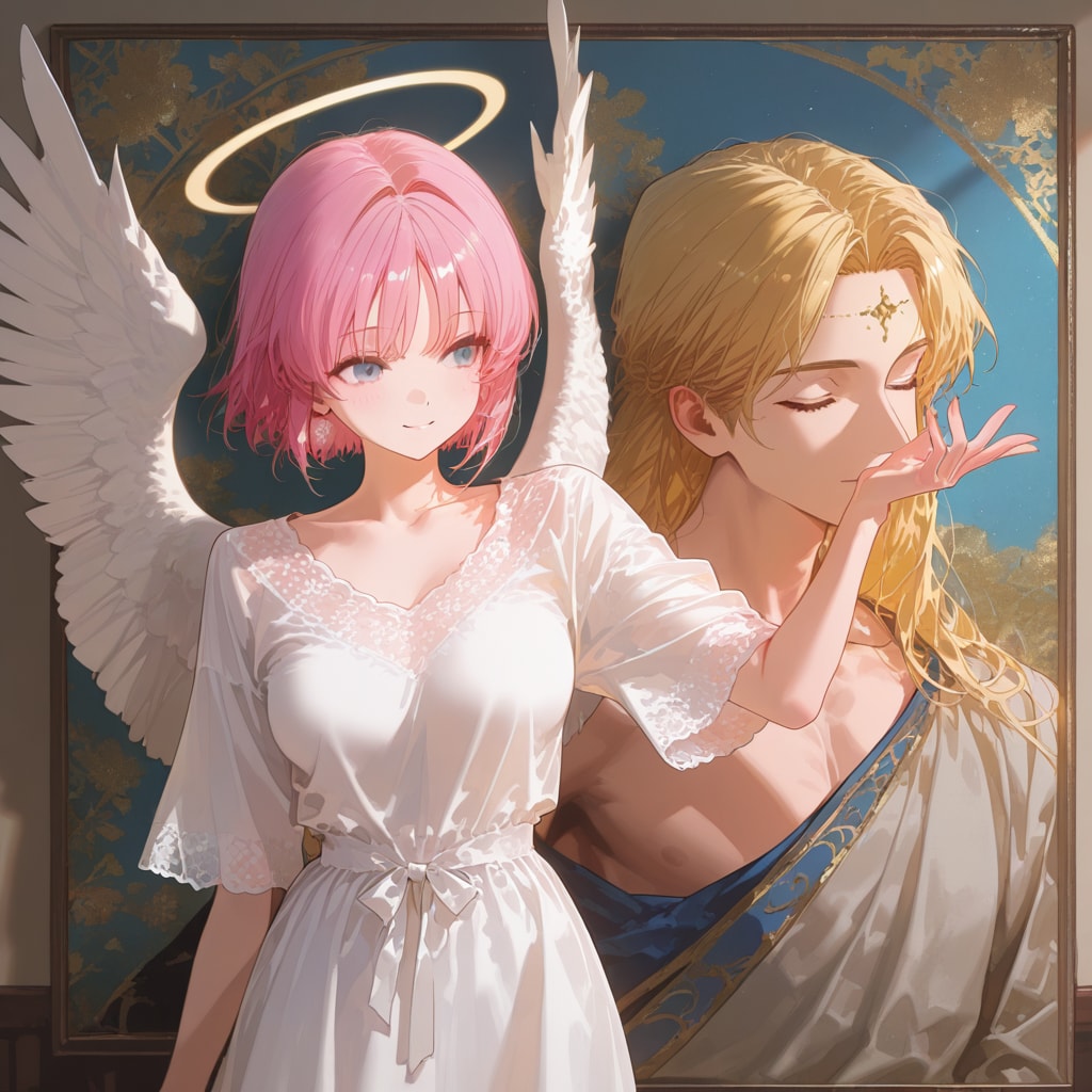 ちちぷいぷいぷい3(壁画？それとも絵画？) | の人気AIイラスト・グラビア