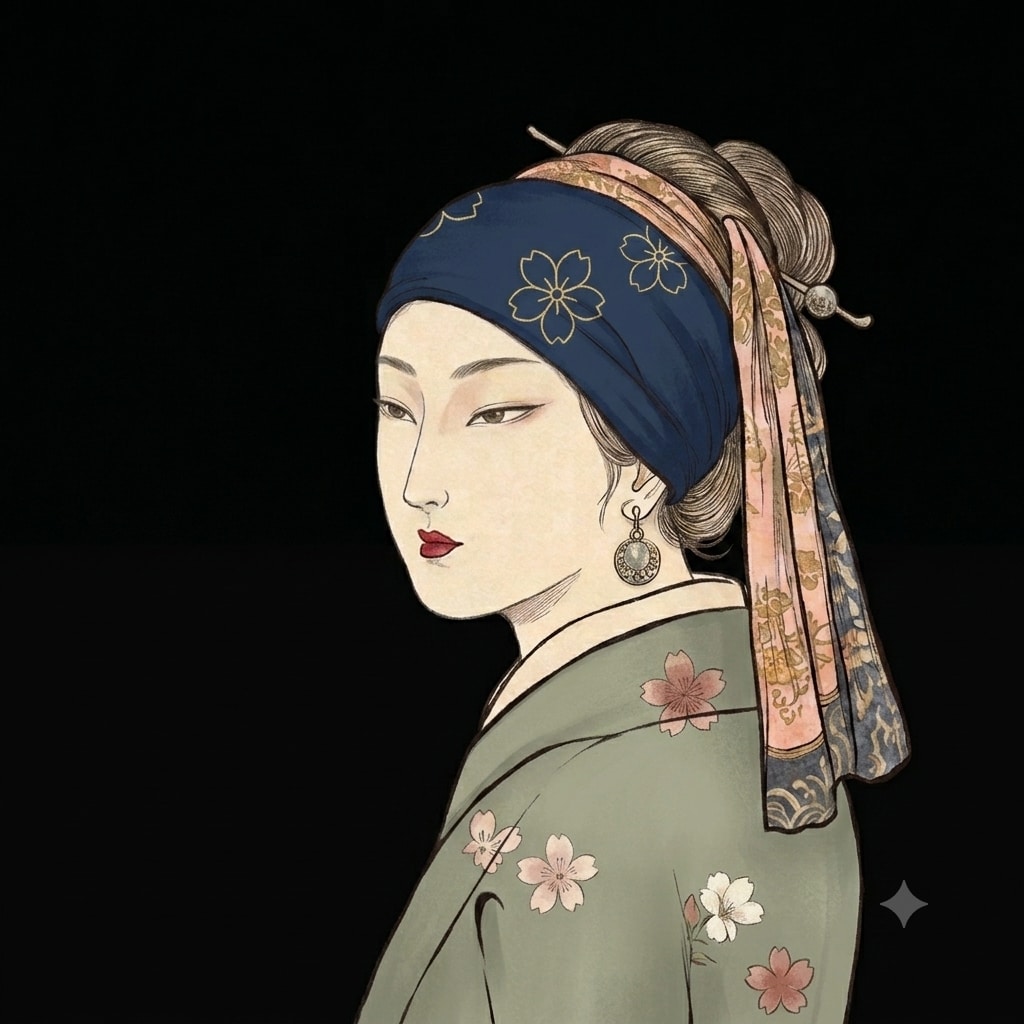 真珠の耳飾りの女 | の人気AIイラスト・グラビア