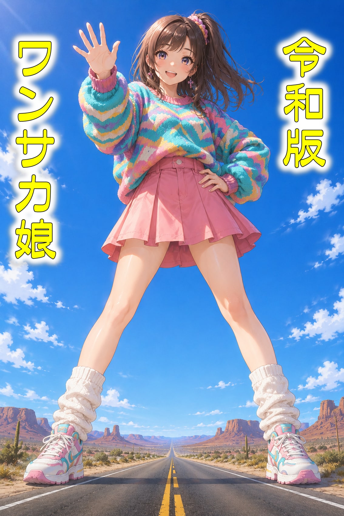 令和版ワンサカ娘 | の人気AIイラスト・グラビア