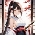 着物と刀 4枚目