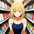 推し活ちゃん　スク水ショッピングin seaART 5枚目