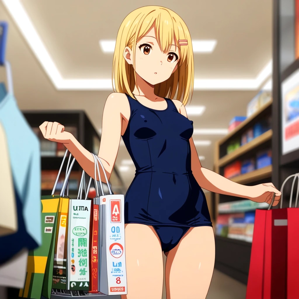 推し活ちゃん　スク水ショッピングin seaART