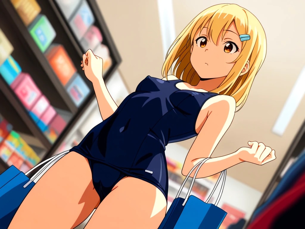 推し活ちゃん　スク水ショッピングin seaART