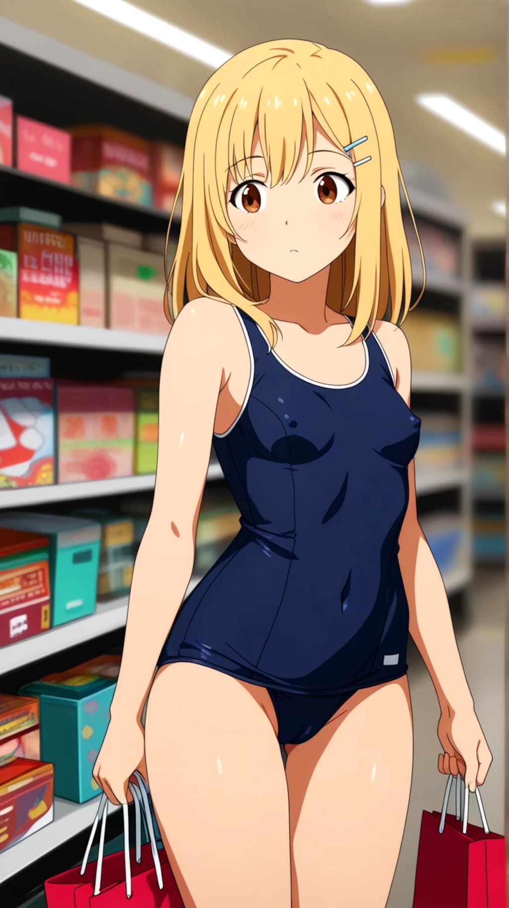 推し活ちゃん　スク水ショッピングin seaART