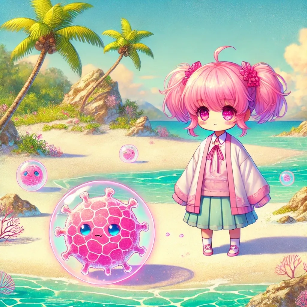 ももほうちゃんと ももほうくん