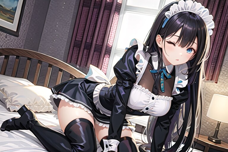 …大掃除、疲れた…、 | の人気AIイラスト・グラビア