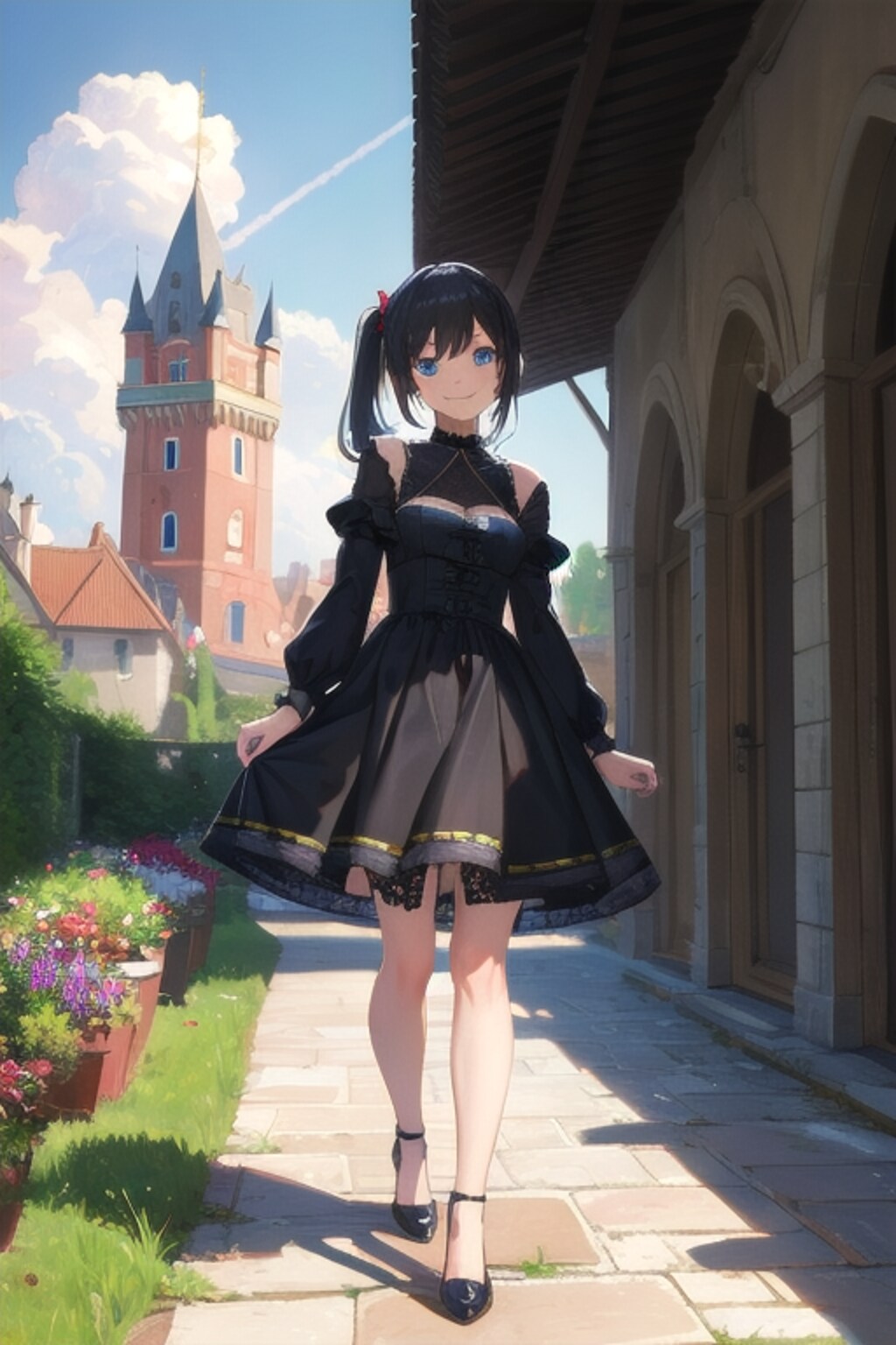 黒髪さんが往く