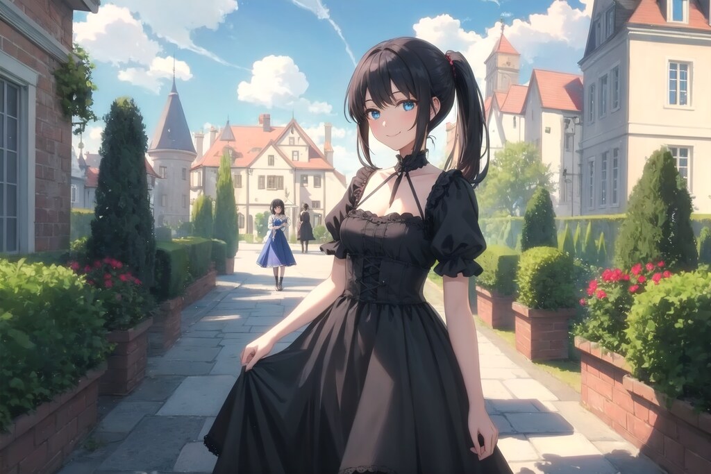 黒髪さんが往く