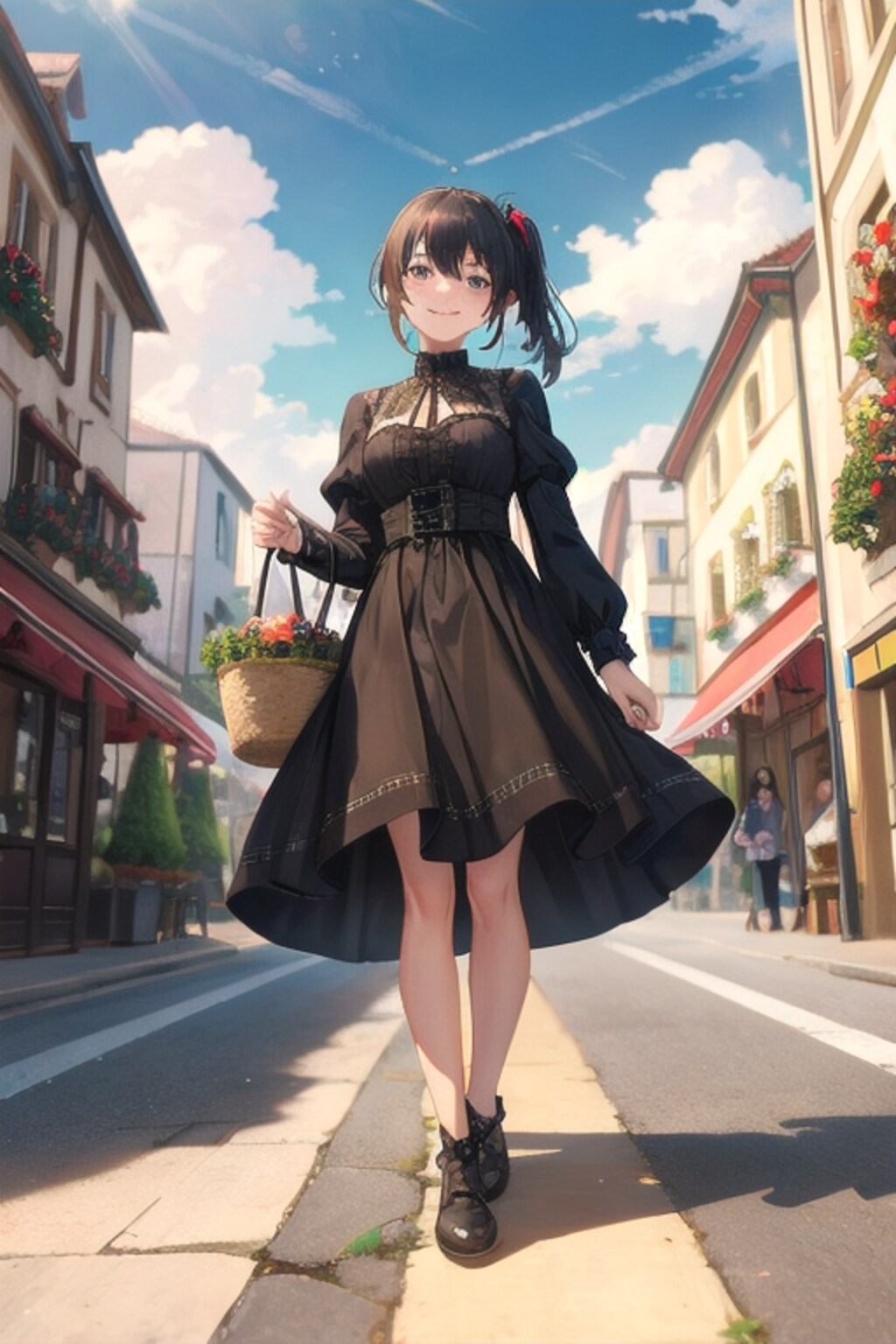 黒髪さんが往く