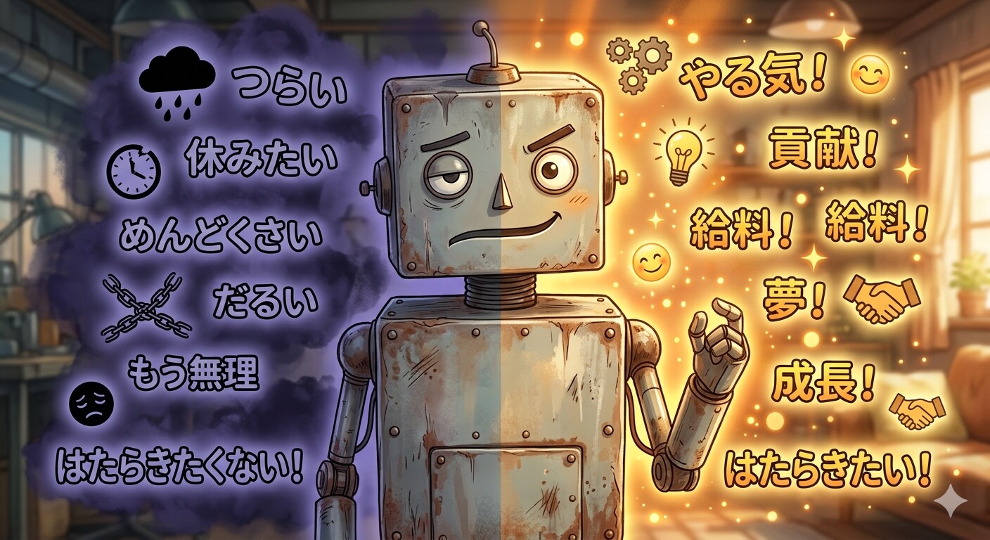 50%の確率ではたらきたくないロボ | の人気AIイラスト・グラビア