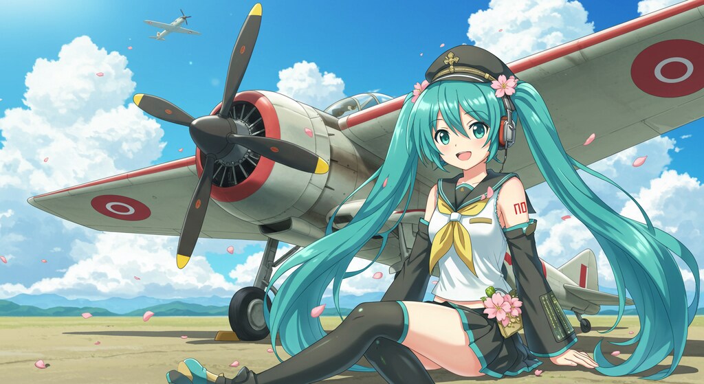 初音ミクと零戦