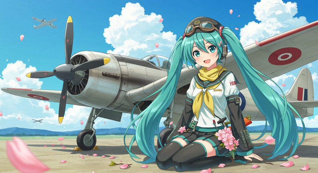 初音ミクと零戦