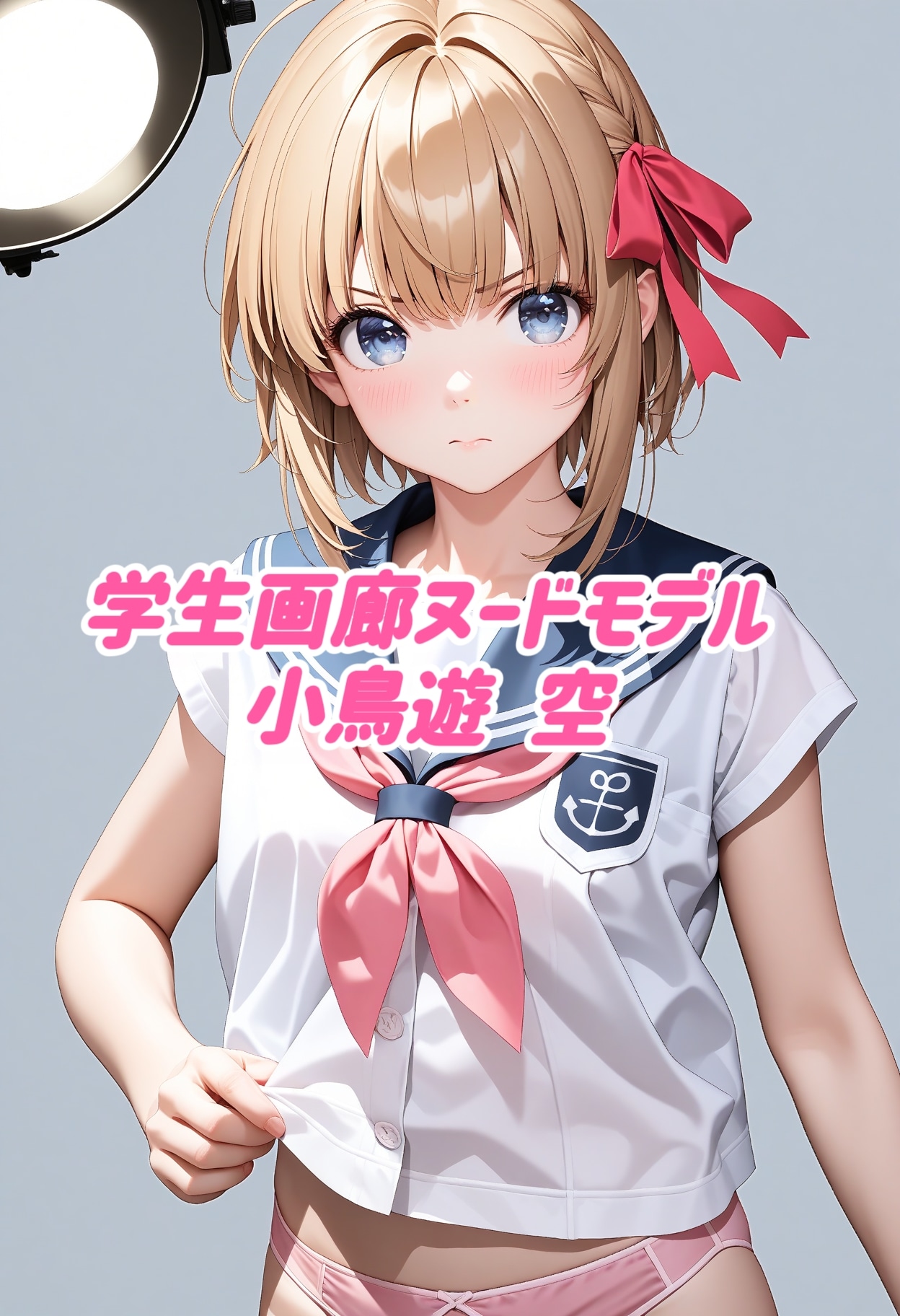 学生画廊ヌードモデル_小鳥遊空①（表紙）