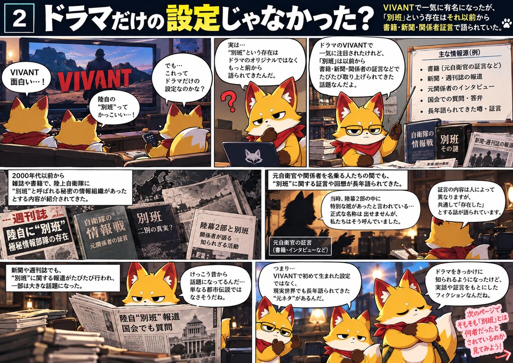 陸自「別班」のリアル
