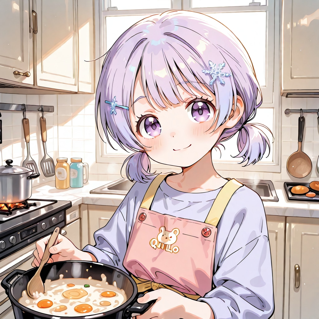 エプロン姿♡
