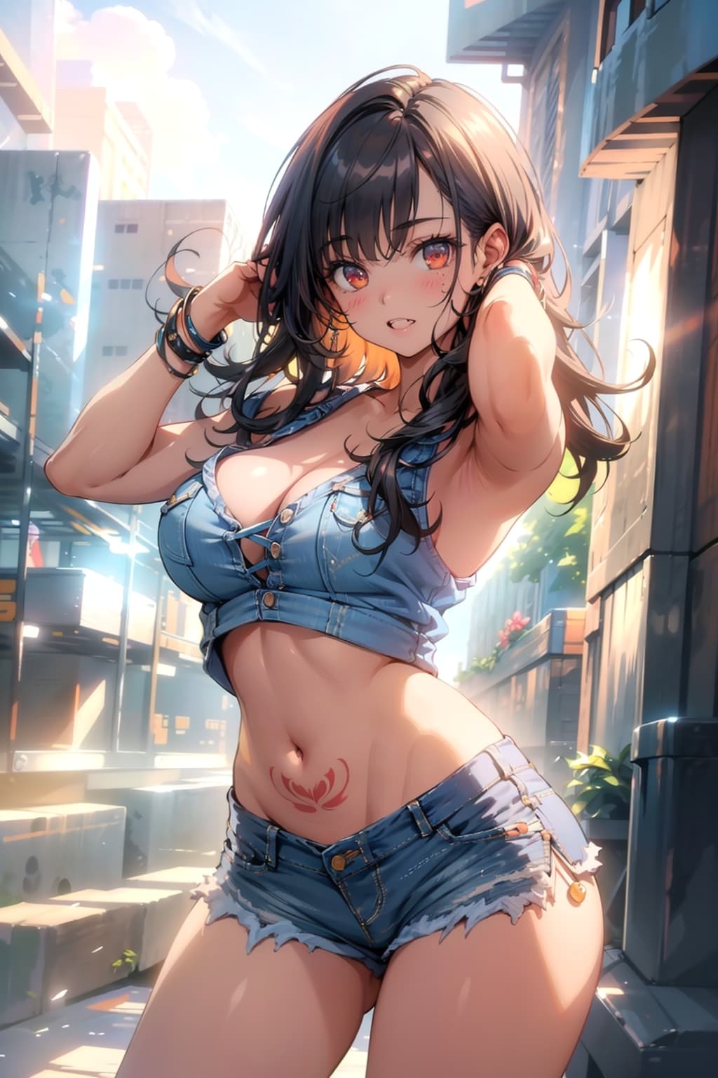 バンギャルお姉さんの朝