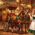 出展："Golden Hearth Tavern" Concept Landau Carriage - Lord Bartholomew "Bart" Warmheart, the Genial Ea 3枚目