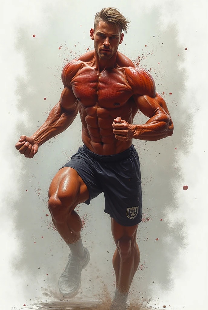 筋肉の躍動