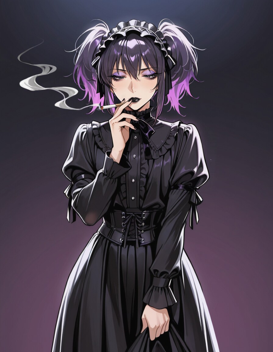 女装ゴスロリ