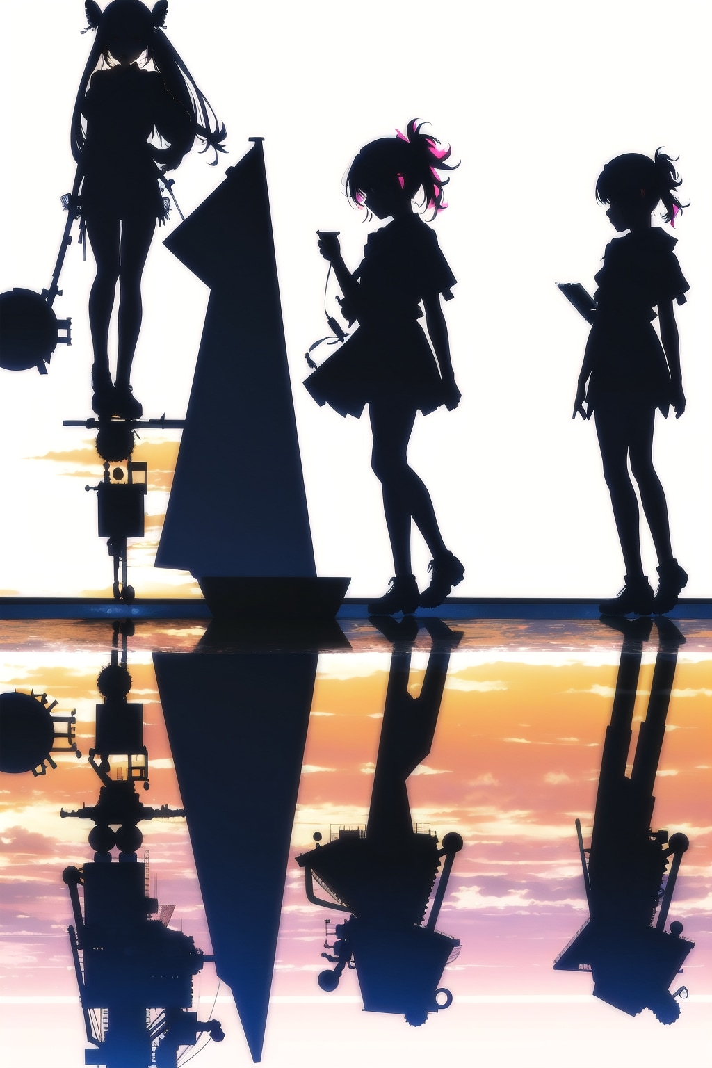 裏と表の世界 | の人気AIイラスト・グラビア