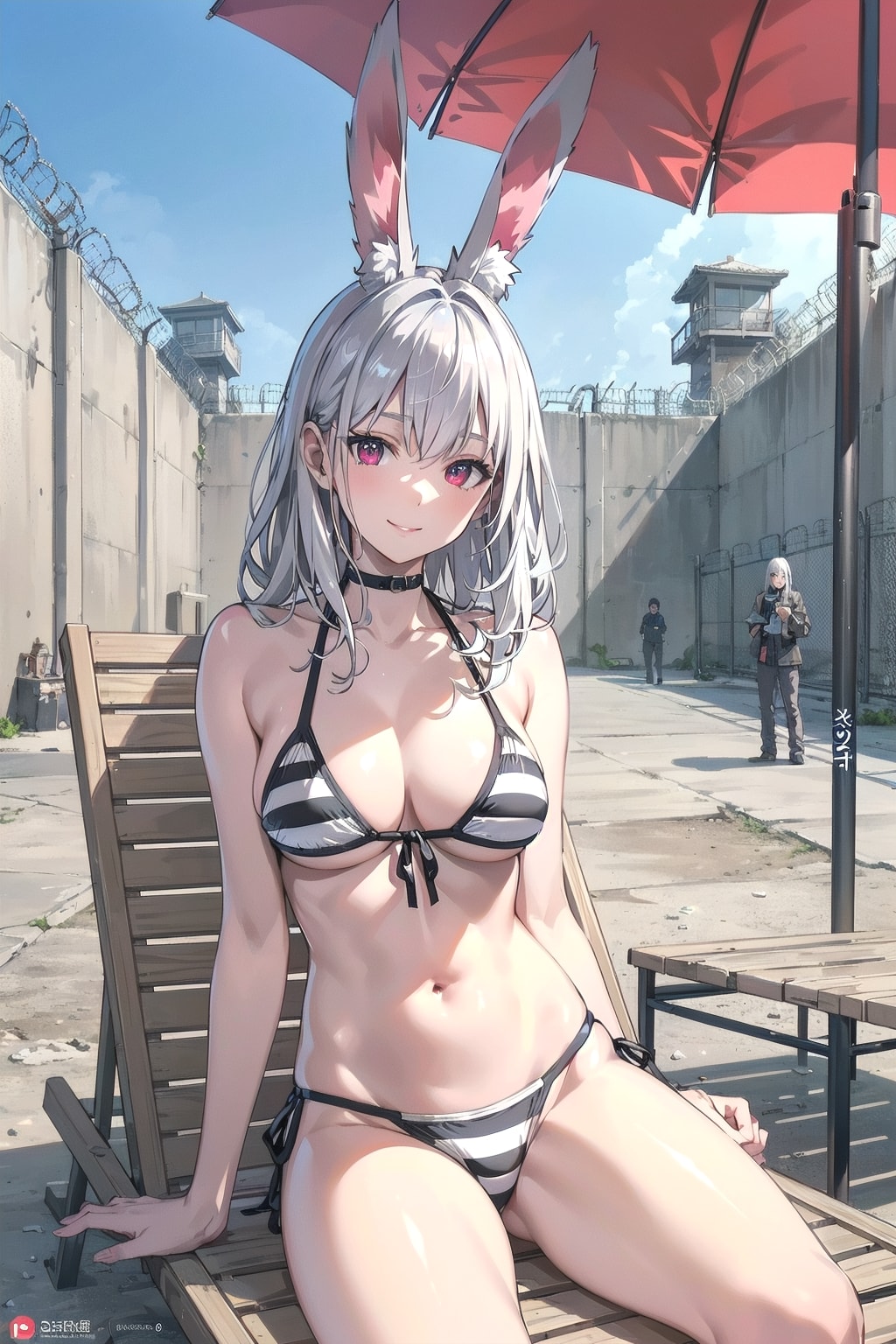 うさぎちゃんのおうち(刑務所)に遊びに来たのです🐰🎶