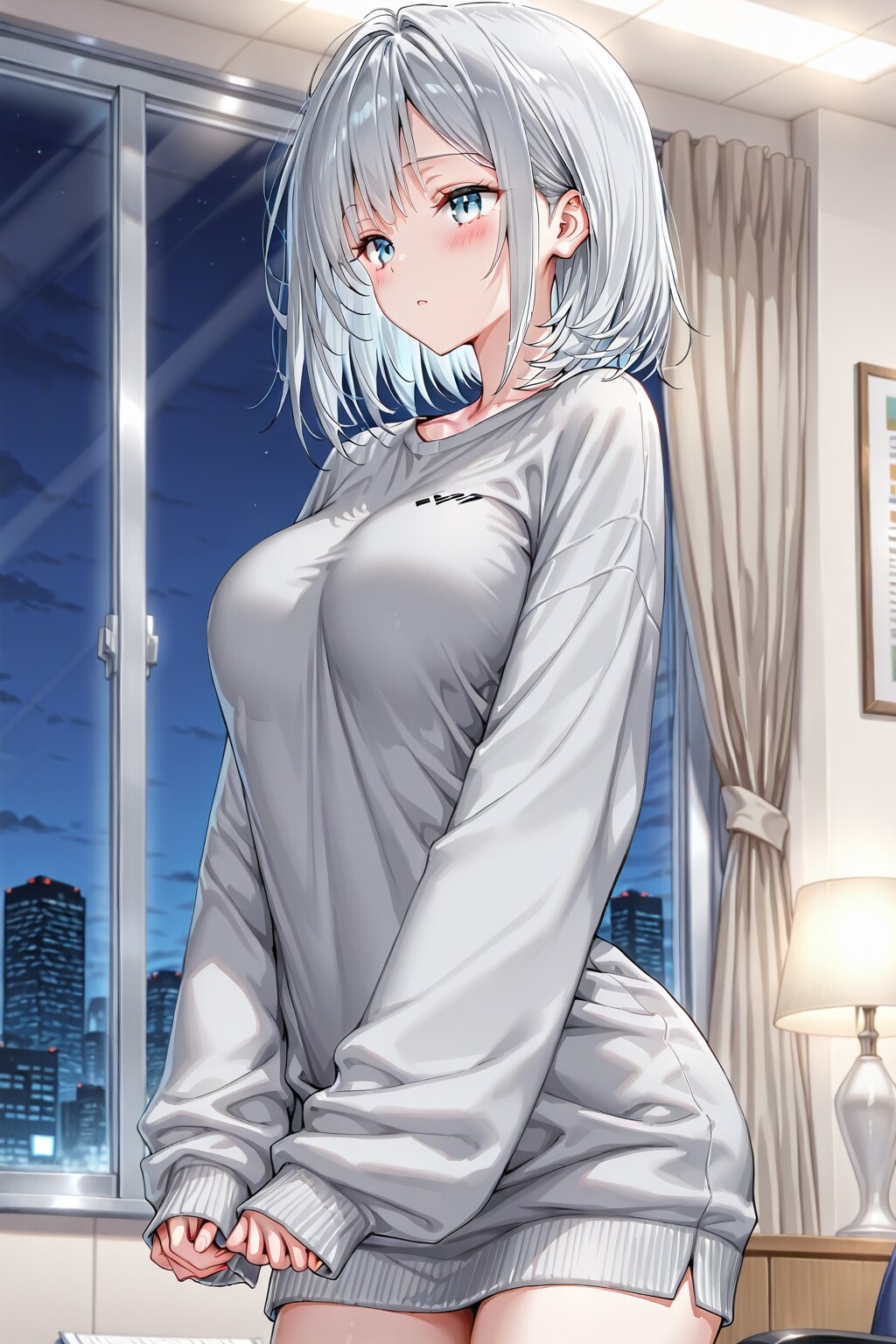 週末の夜を自宅で過ごす | の人気AIイラスト・グラビア