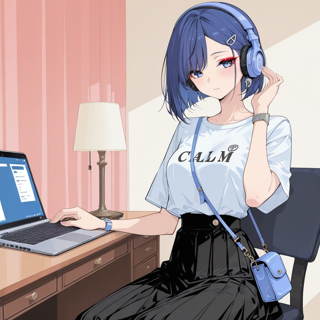 学生モデルのオフの日常