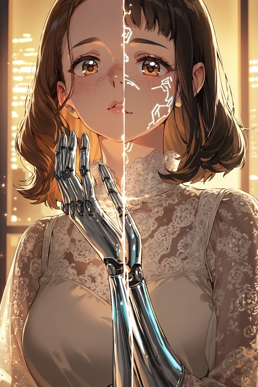 生身と機械！ | の人気AIイラスト・グラビア