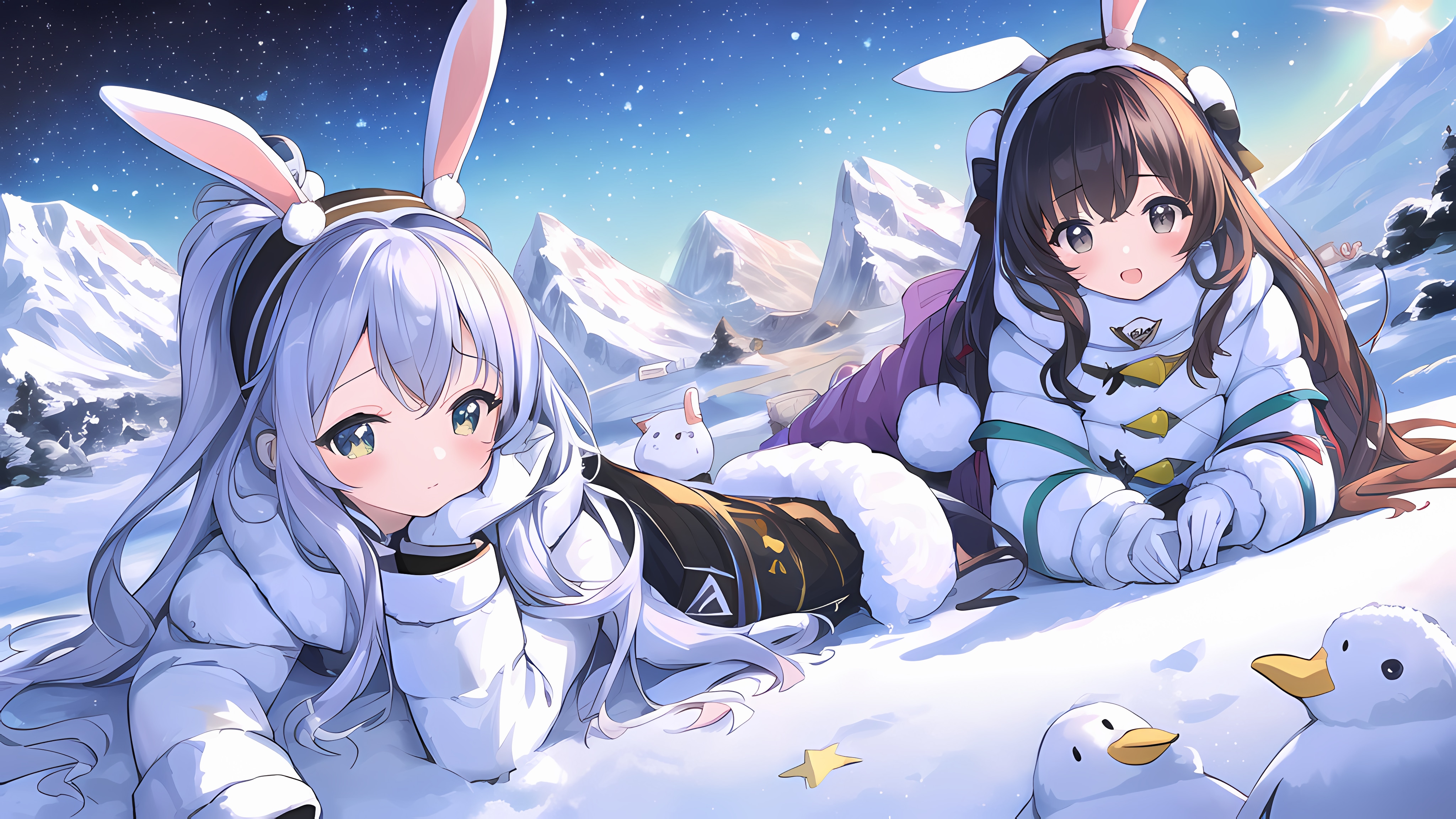 雪うさぎ