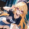 オフのモデルさん 2枚目
