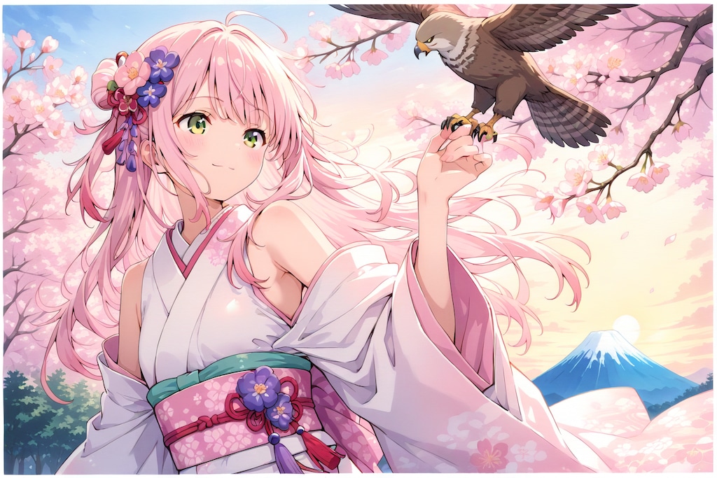 初夢「一富士二鷹三茄子」②(茄子出てない！)