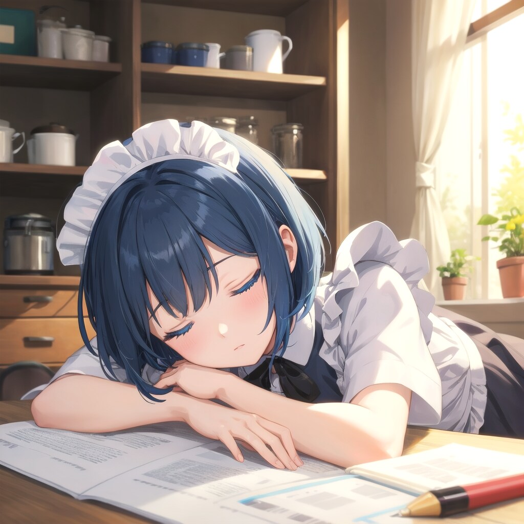 春眠のあいちゃんおつかれいい天気　弾