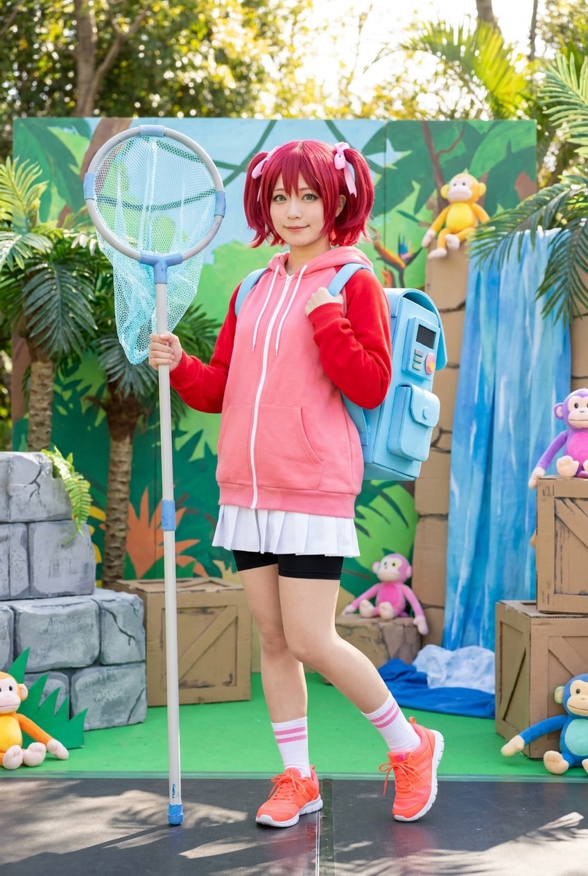 サルゲッチュ３　サヤカのコスプレ