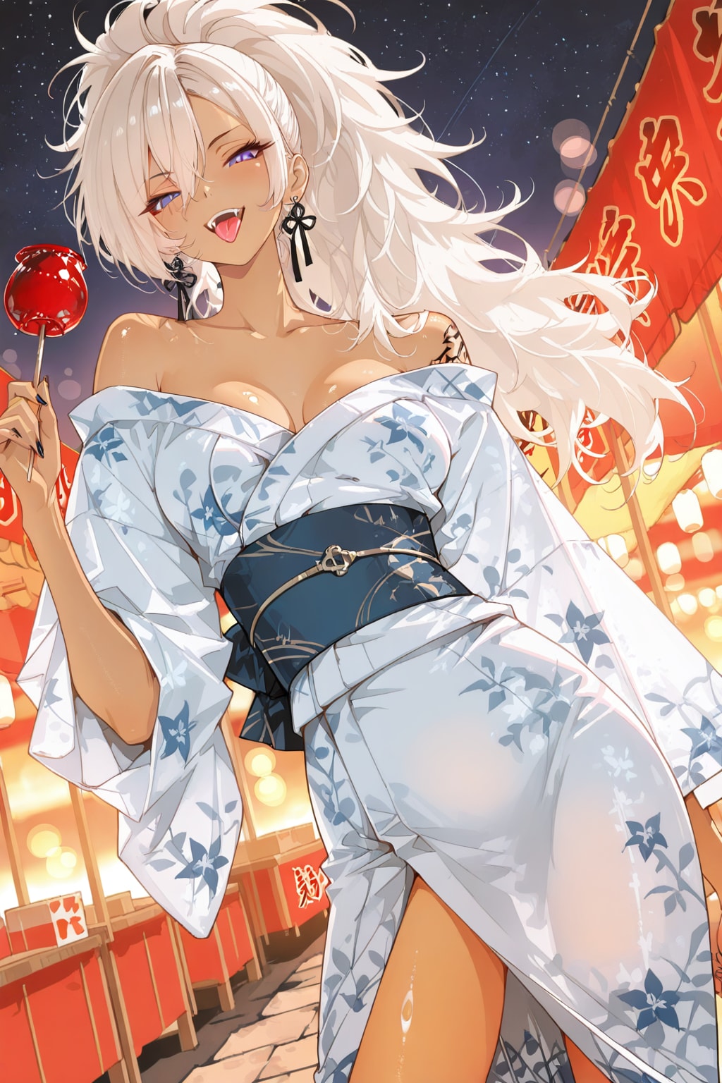 ギャル浴衣