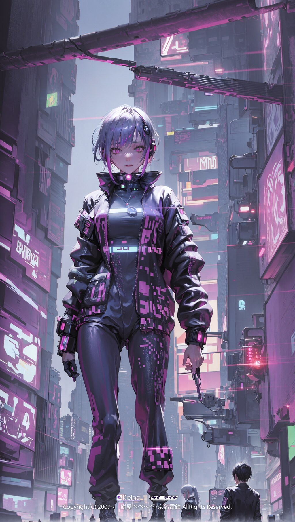 博士が失敗しました…弊社キャラクター【けい あいな】