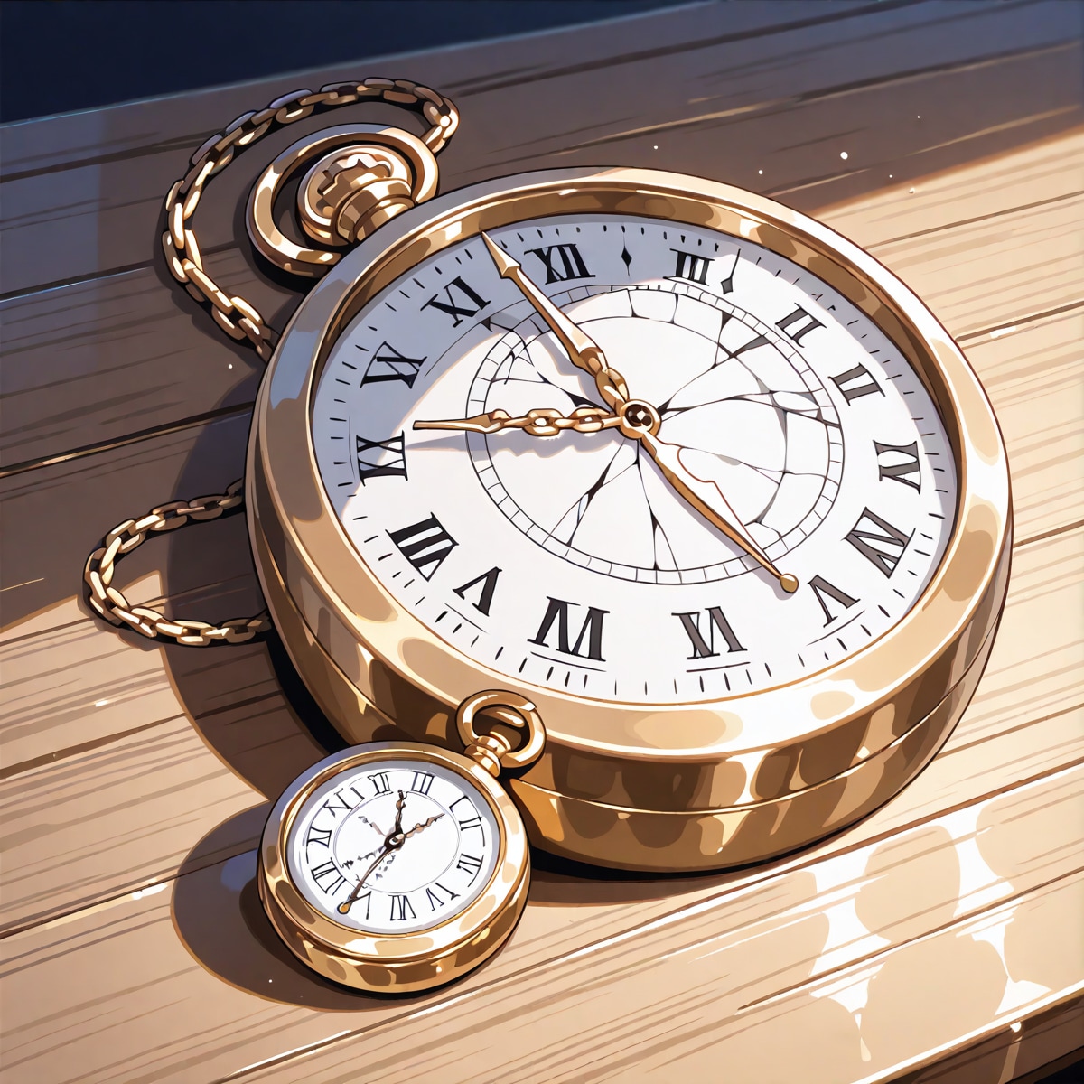 壊れた懐中時計 | の人気AIイラスト・グラビア