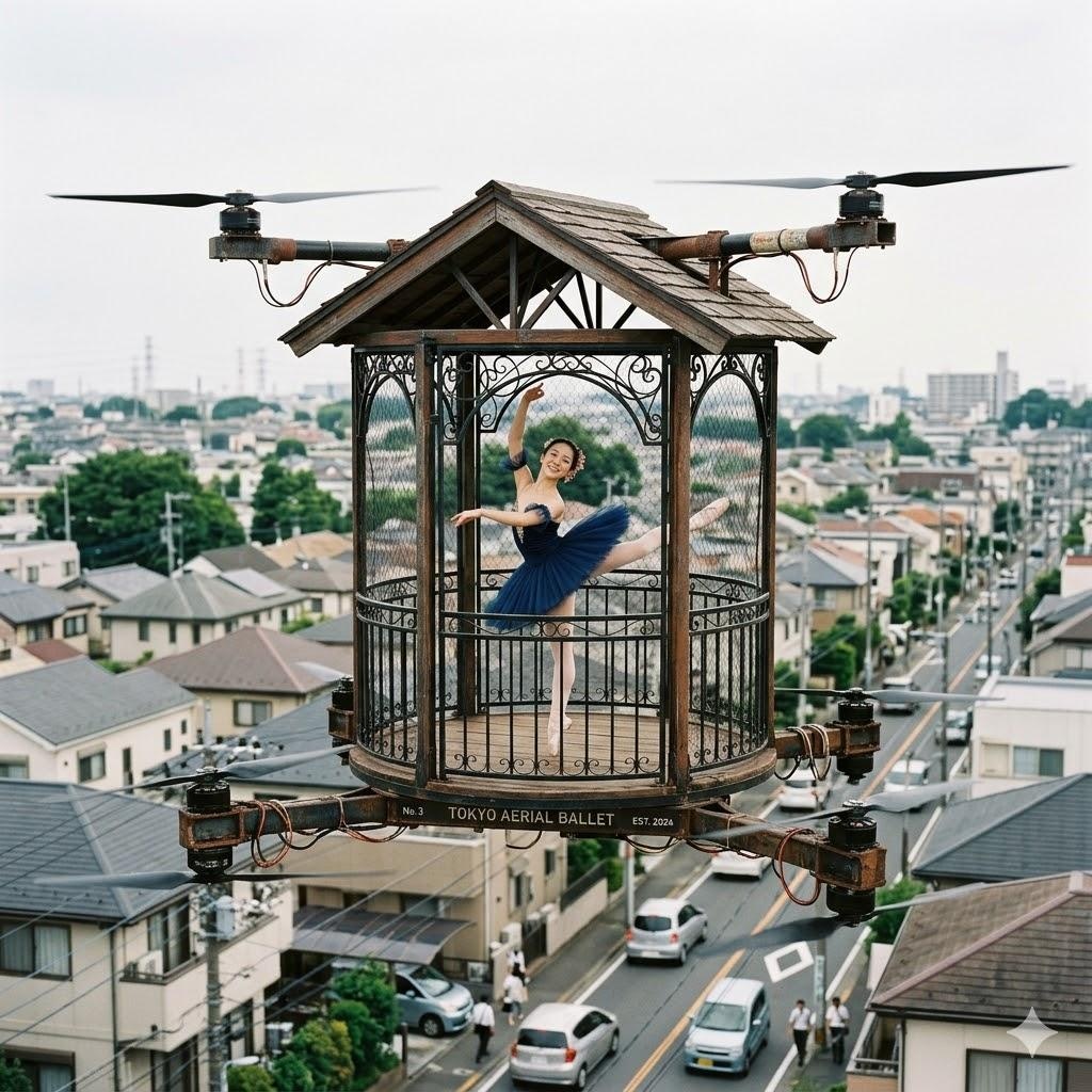 ドローンのバレリーナ