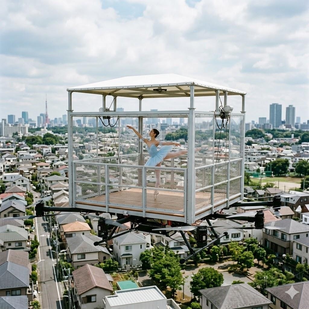 ドローンのバレリーナ