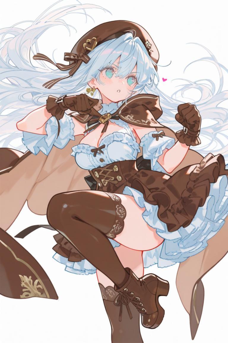 <山葉ちゃん>Chocolate dress with hood ＆ cape