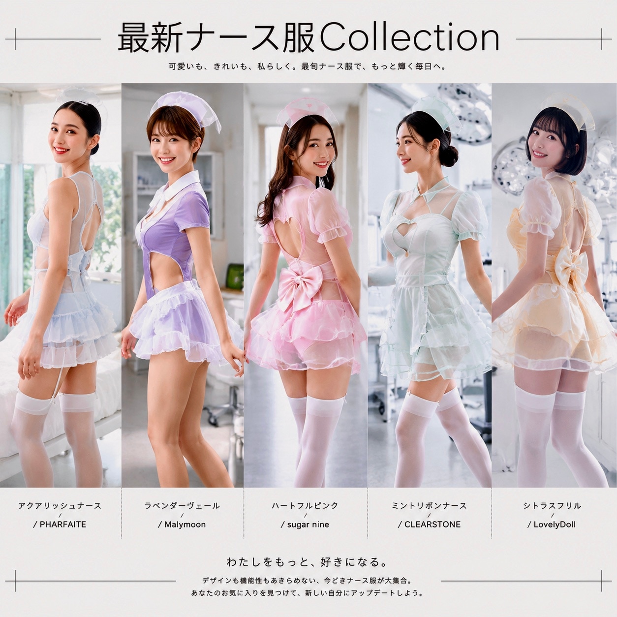 最新ナース服コレクション