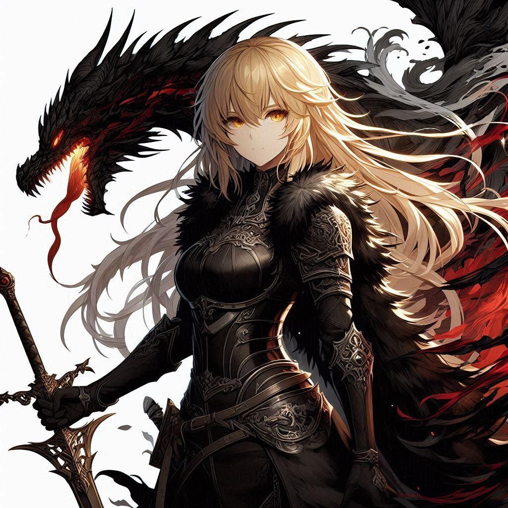 ブロンドの女騎士さん749