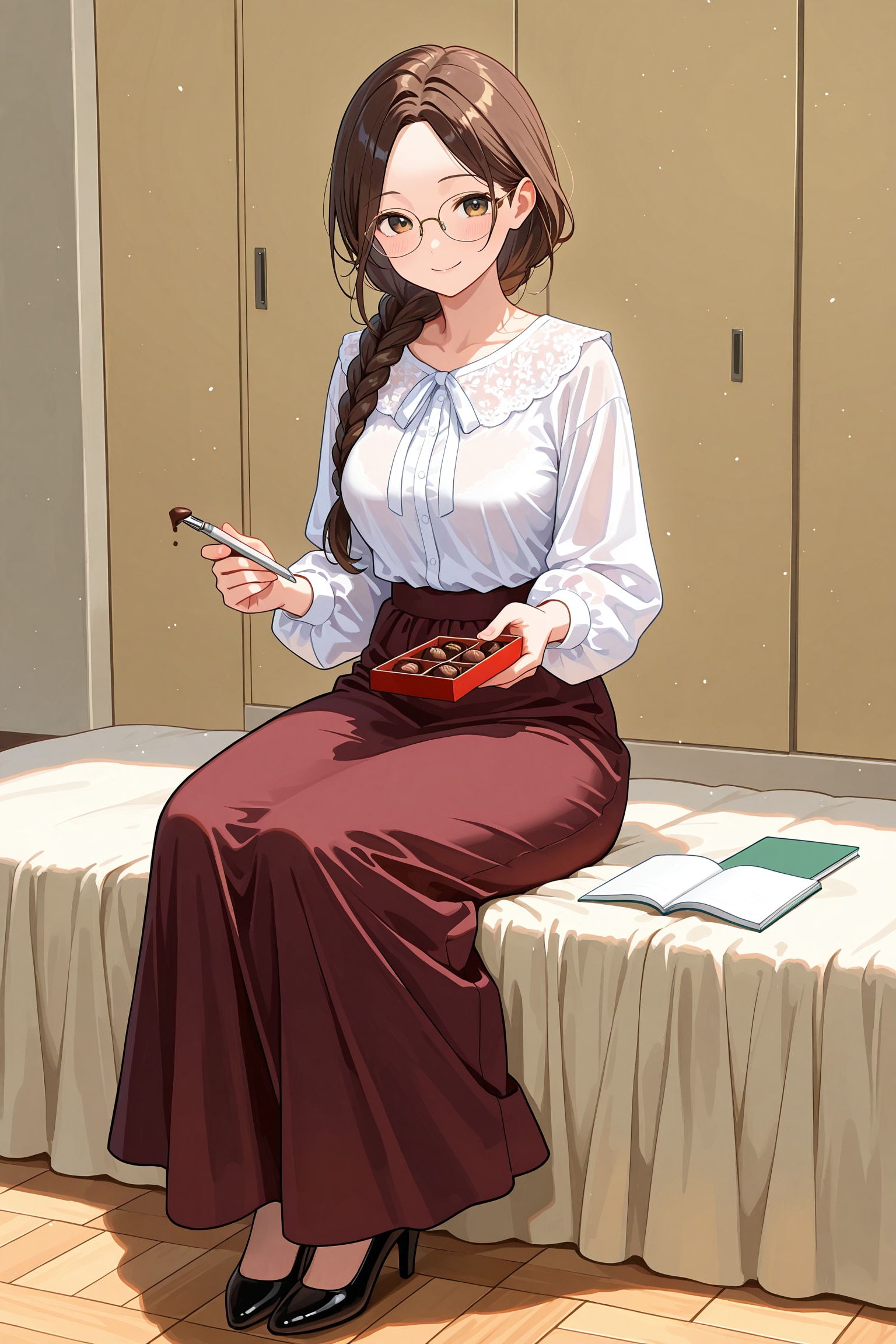 チョコレートをどうぞ | の人気AIイラスト・グラビア