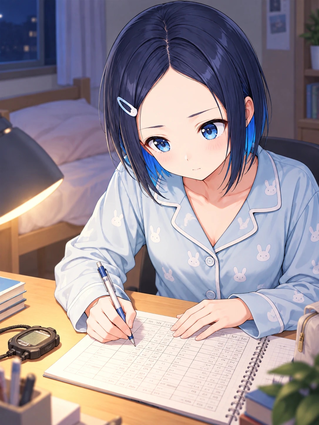 新しい逆算表で練習する、最初の週が始まりました | の人気AIイラスト・グラビア