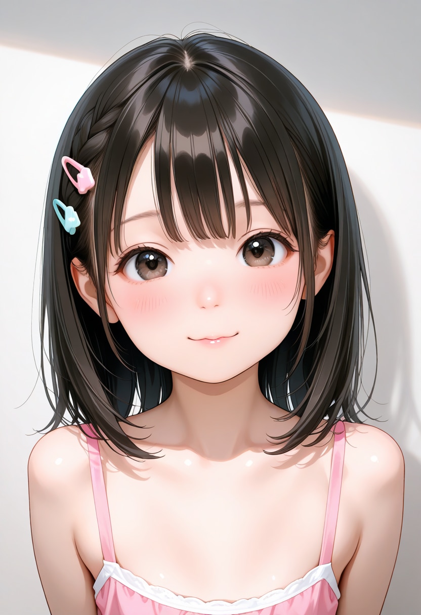 黒髪の美少女(409)